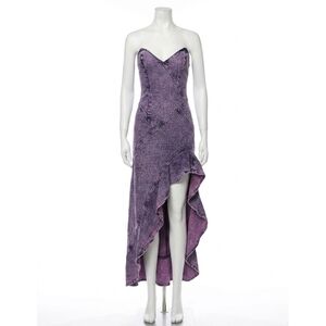 NEW AMANDA UPRICHARD symone dress in purple